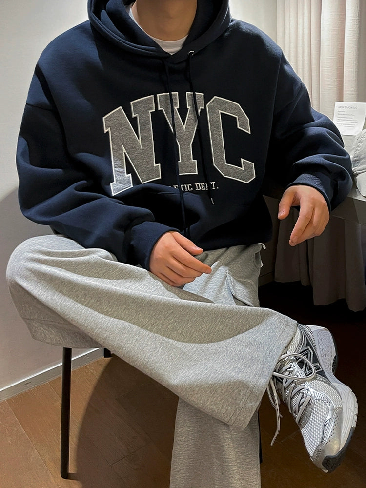 NYC Embroidery Hoodie C237