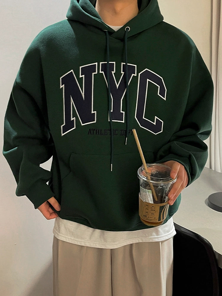 NYC Embroidery Hoodie C237