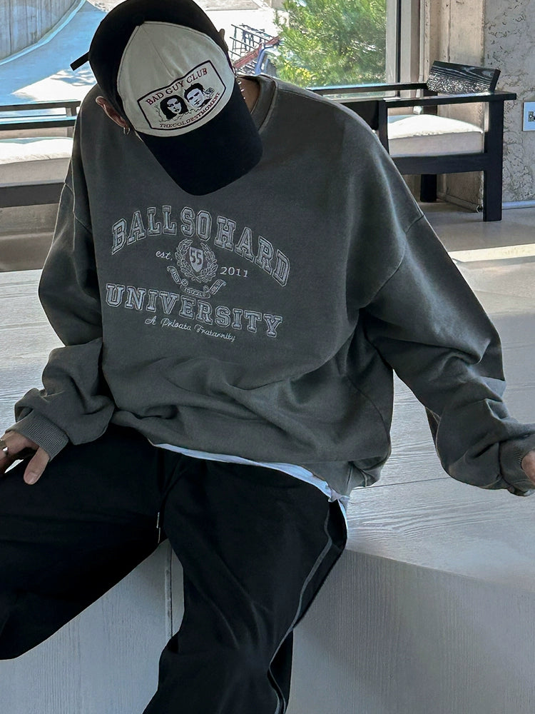 Graphic Ball-So-Hard Crewneck C224