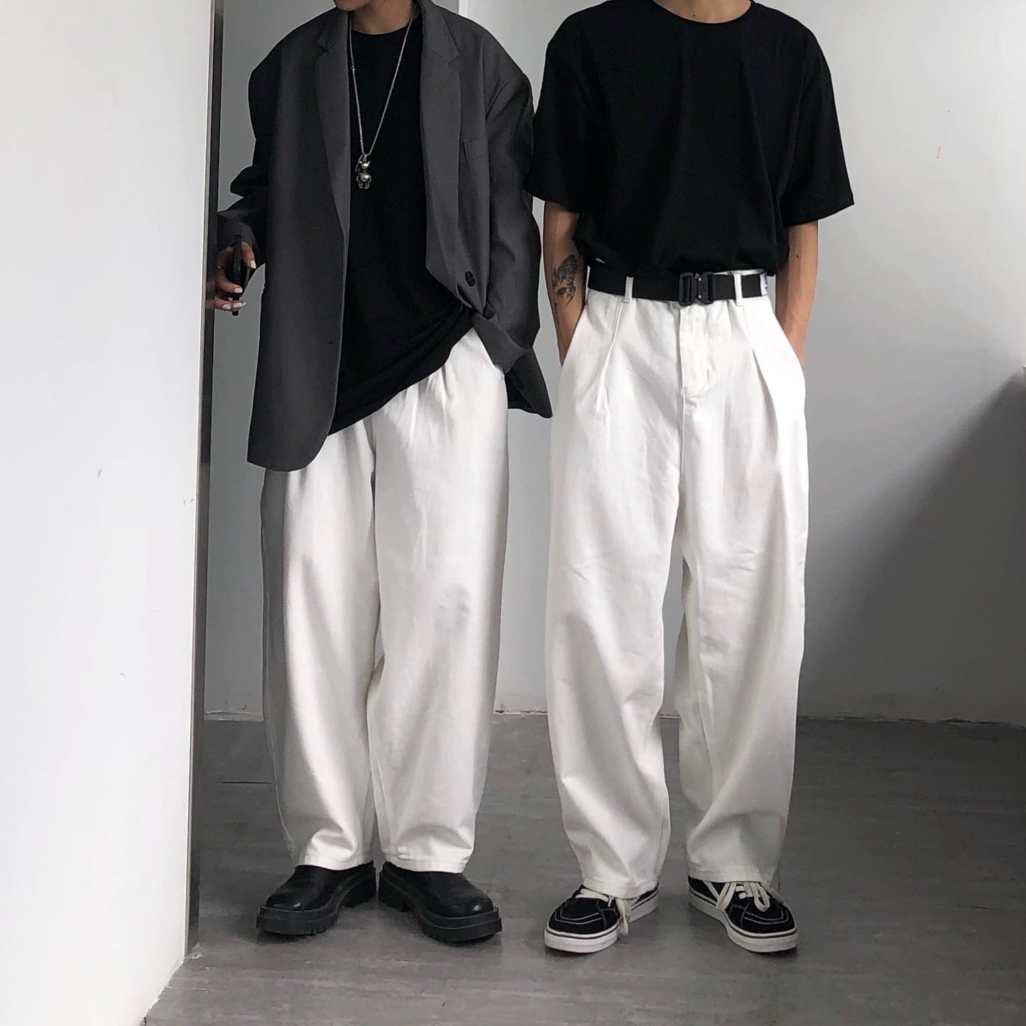 Loose K-Style Wide Pants C173