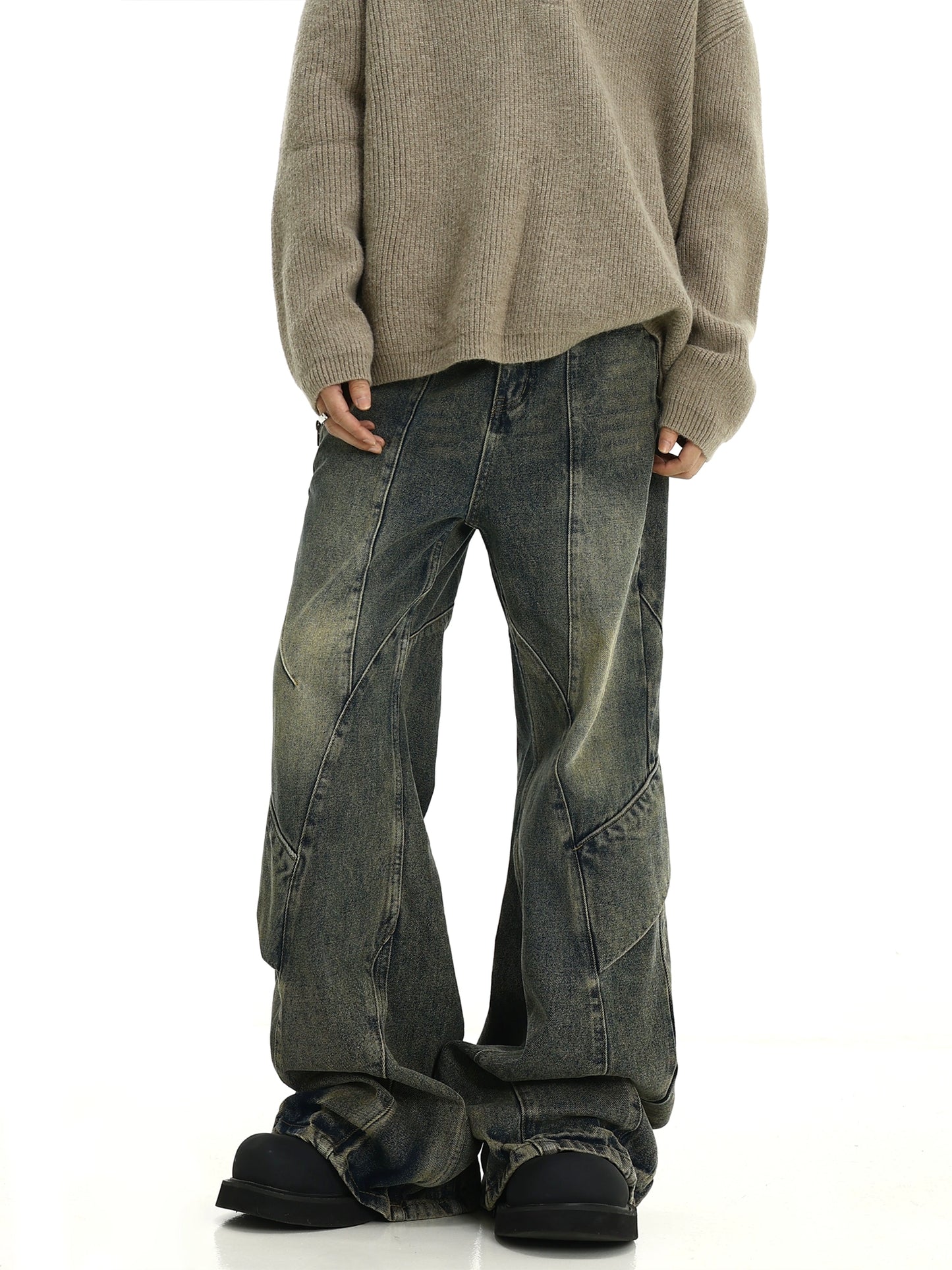 Refactored Dark Wash Jeans C168