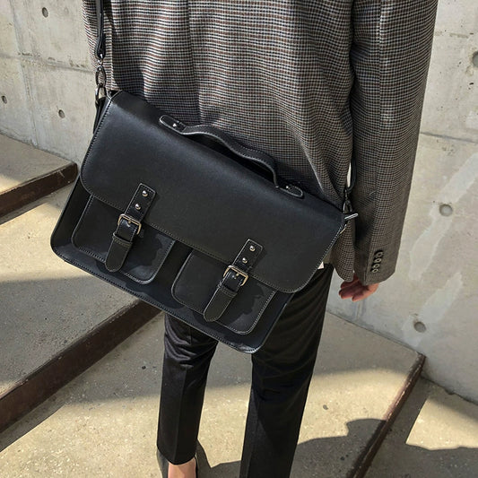 Leather Messenger Bag