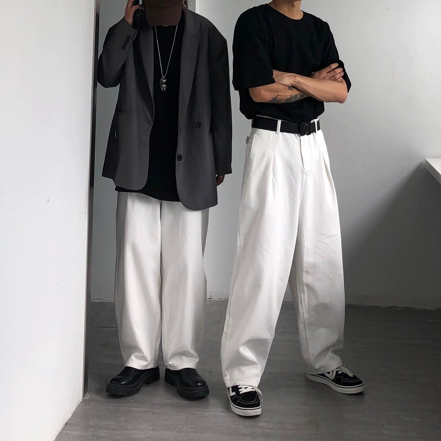 Loose K-Style Wide Pants C173