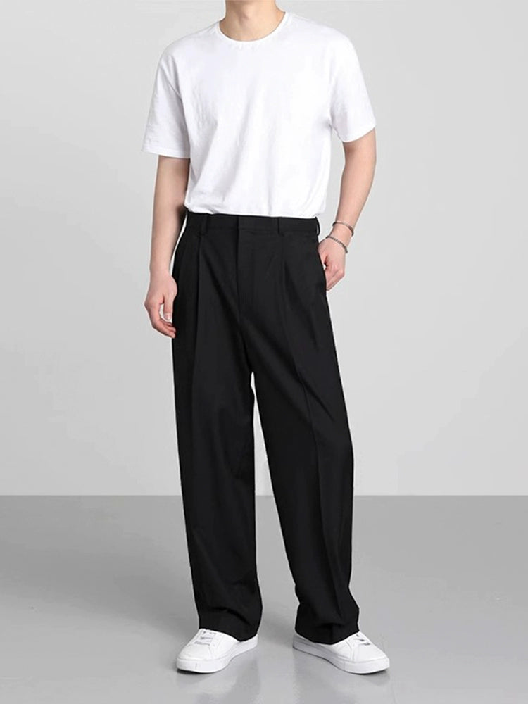 Styling Wide-legged Dress Trousers