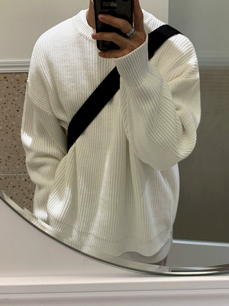 Lazy Ribbed Sweater