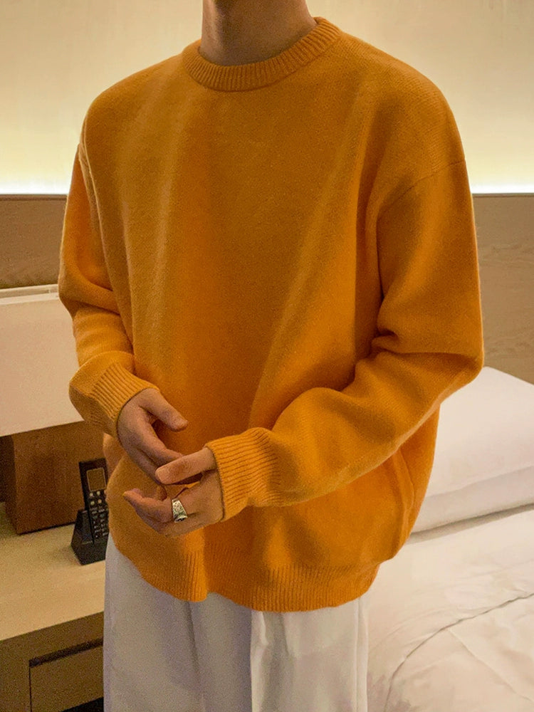 Basic Crewneck (Blue/Yellow)