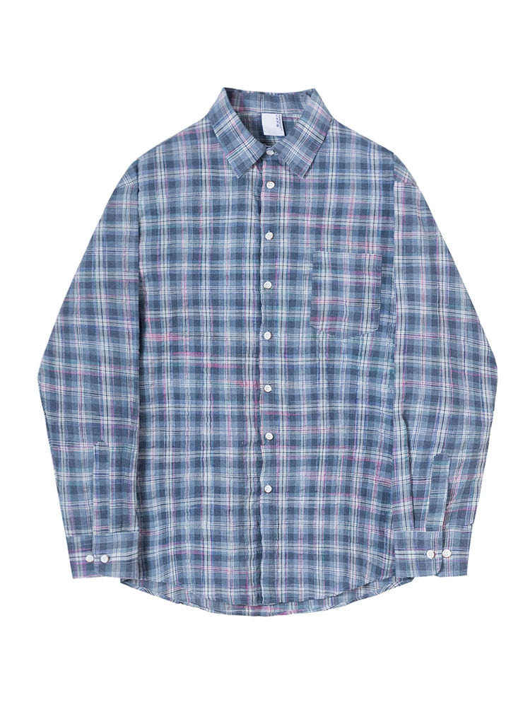 Blue Plaid Flannel