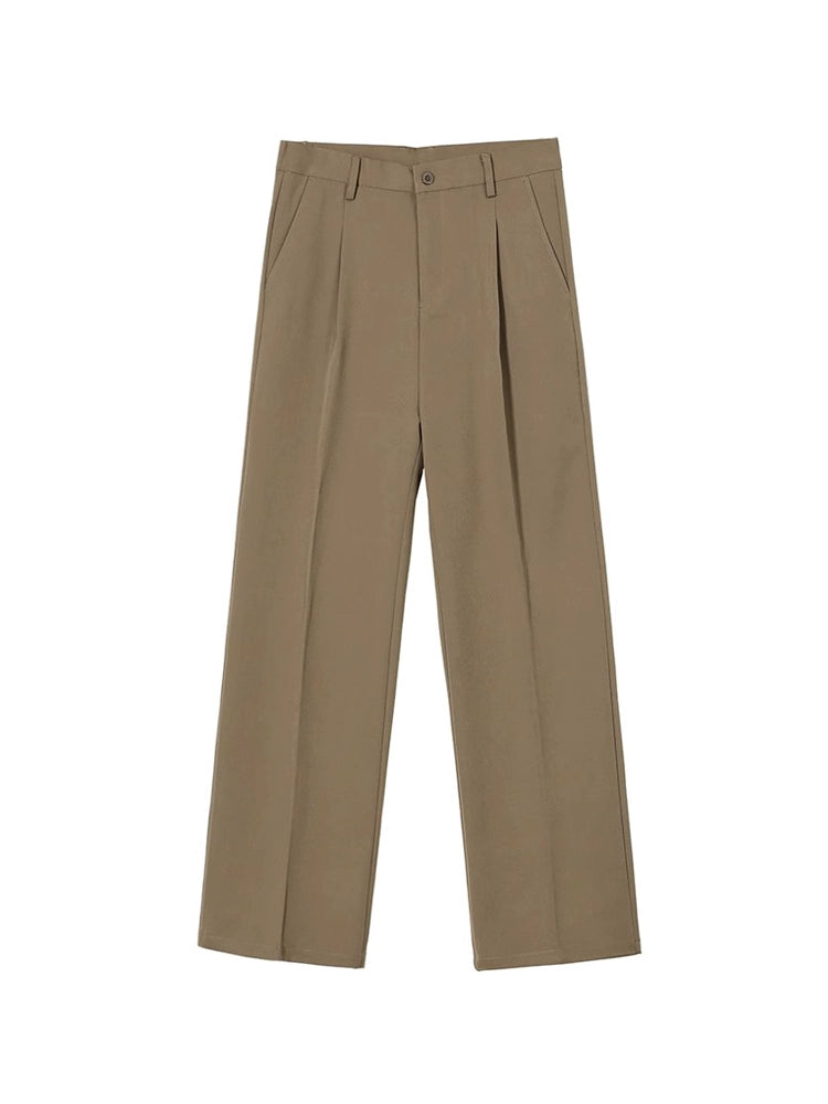 Wide Straight Dress Pants