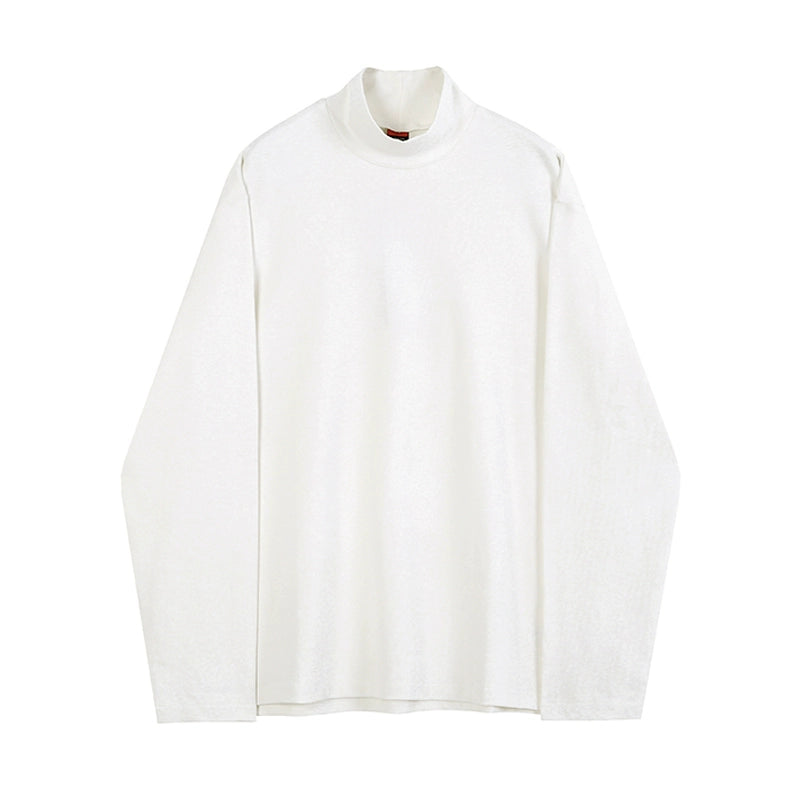 Cotton High Neck Turtleneck