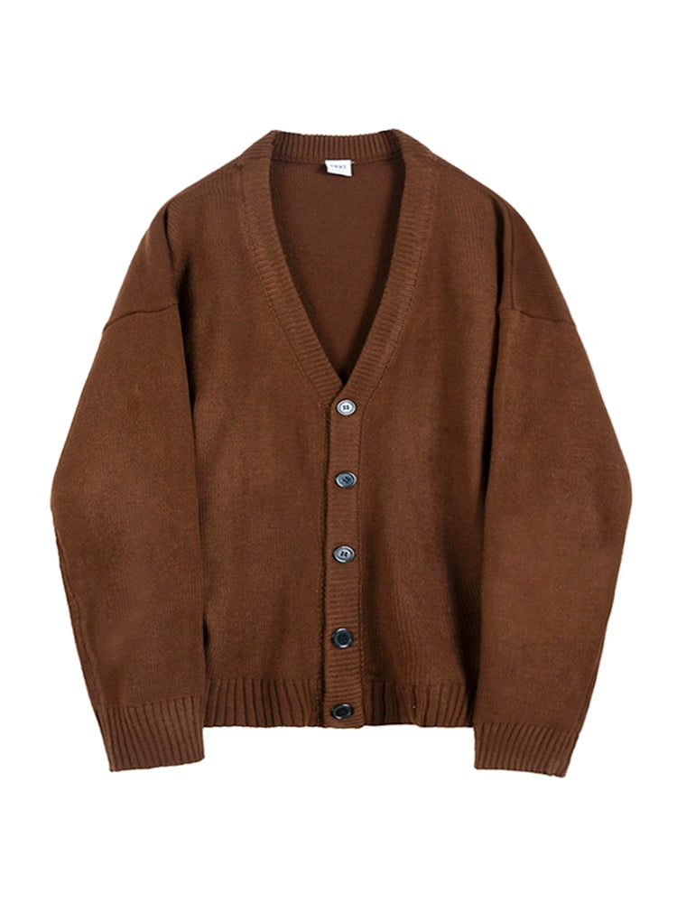 Korean-Style Knit Cardigan